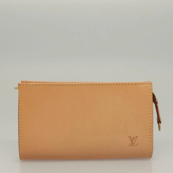 LOUIS VUITTON Nomad leather Bucket PM Shoulder Bag Beige M85001 LV Auth 132875 - Picture 10 of 16